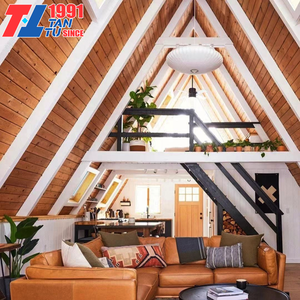 Casa Prefabricada Modular con Estructura de Acero, Diseño Triangular, Completamente Amueblada, de 2 Pisos, para Hotel o Resort - Product Image 4