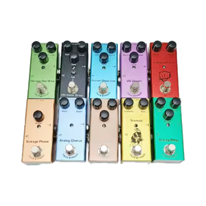 Thân Thiện Với Môi DC Guitar Điện Hiệu ứng Bàn Đạp Tiếng Ồn Giảm Âm <span class=keywords><strong>Bass</strong></span> Khuếch Đại Vàng Bóng Lớp Phủ Kim Loại Nhựa <span class=keywords><strong>Strings</strong></span> - Product Image 4