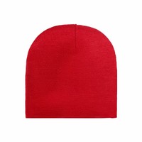 Bonnet d'hiver uni en tricot épais et chaud avec revers, logo personnalisé, ajustable, pour voyage et activités de plein air, unisexe
