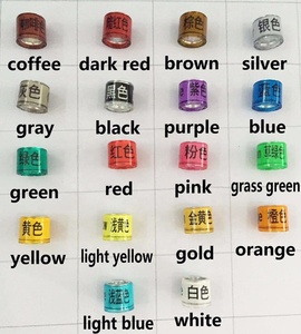 VVA 2023 FCI <strong>Pigeon</strong> <strong>Rings</strong> Green Color Bird <strong>Ring</strong> with Inner Silver for <strong>Pigeon</strong> Club and Personal Customization <strong>GSF</strong>// - Product Image 6