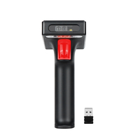 Nuevo Escáner de Códigos de Barras 2D XB-D40RB, Escáner de Códigos QR Inalámbrico 2.4G BT, Lector de Códigos de Barras 2D con Sensor de Imagen CMOS