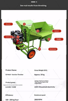 Décortiqueuse de riz semi-automatique Xiangrong 2,2 kW, 220 V, nouveau modèle 50, haute productivité, pour usage domestique et agricole