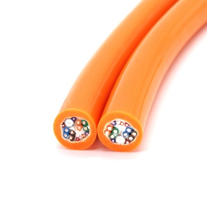 Câble Flexible pour Tuyau Robot Vectran Renforcé Pipeline Inspection Crawler PUR Câble D'alimentation - Product Image 6