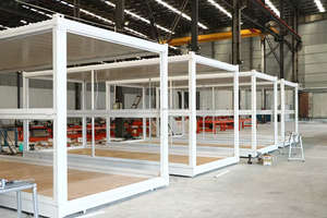 <span class=keywords><strong>Garage</strong></span> mobile <span class=keywords><strong>pliable</strong></span> en panneaux sandwich de 20 pieds et 40 pieds avec ventilation respirante, utilisation en extérieur, certifié CE, maison mobile - Product Image 6