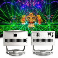 Lumière d'Animation Laser 3D 30W Pleine Couleur IP65 Etanche Laser Extérieur DMX512 Contrôle 5000K Température de Couleur pour DJ de Scène de Mariage