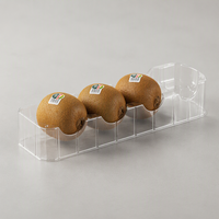 Boîte à cerises en plastique PP transparent jetable, conteneur perforé, excellente visibilité pour sushis et chips – Épaisseur et logo personnalisables