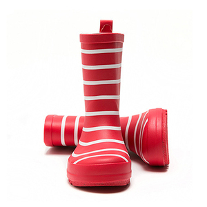 أحذية مطر مطاطية ملونة بالجملة للأطفال، مقاومة للماء وقابلة للتنفس، بمقدمة مفتوحة ومضادة للانزلاق - Product Image 6