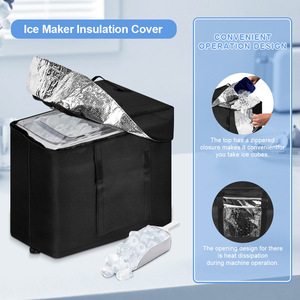 <b>Ice</b> <b>Maker</b> Cover Oxford Cloth Zipper Closure Dustproof For Countertop <b>Ice</b> <b>Maker</b> Home Use - Product Image 2