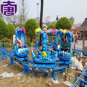 Luces LED RGB IP66 para parques infantiles y uso en paisajismo con luces azules alrededor de las cabañas - Product Image 6