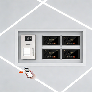 Über 2 Leitungen Betriebenes Verbessertes Heimsicherheitssystem Video-Gegensprechanlage Perfekt für Gewerbliche Bürogebäude - Product Image 1