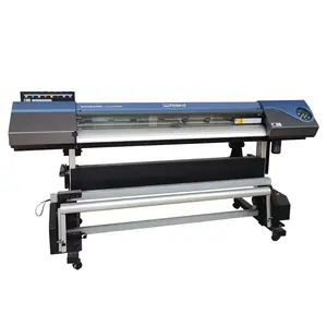 Máquina roland usada para corte e impressão de adesivos, logotipo digital