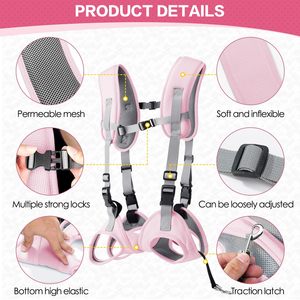 Portadores transpirables para mascotas al aire libre para perros pequeños y medianos, bolsa de transporte ajustable para perros, mochila, portabebés frontal para perros - Product Image 2