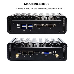 Mini PC Intel <span class=keywords><strong>I3</strong></span> <span class=keywords><strong>1115G4</strong></span>/1135G7/1165G7 Sin Ventilador, Doble LAN, 2*RS232 COM, 4 USB 3.0, HD/VGA, Micro Ordenador Industrial, Nuevo con Sistema Operativo WIN11/Linux - Product Image 6