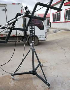 5.5เมตรกรรไกร telescopic กล้อง <span class=keywords><strong>Jib</strong></span> เครนพร้อมหัวและจอภาพ - Product Image 5