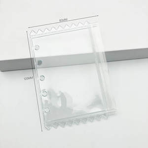 Corea stile moda Custom Design Pvc cerniera Pouch Tranperant sacchetto di caramelle foto porta carta Kpop - Product Image 4