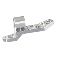 Usinage CNC 5 axes de haute précision pour la micro-usinage et le tournage d'acier inoxydable, de métal et d'aluminium, modèle 3D