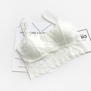 K470 Women Sexy <b>Vest</b> Chest Padded Tank <b>Tops</b> for Women Wearing Fitness Underwear <b>Lace</b> Bralette Crop <b>Top</b> Ladies - Product Image 4