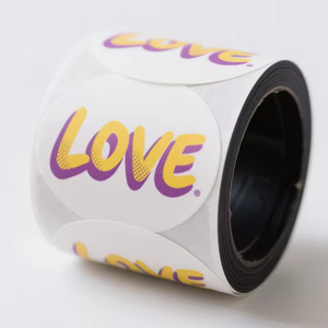 Custom Waterproof Printed UV Transfer Luxury Labels Custom Gold Foil Metal <b>Logo</b> <b>Stickers</b> - Product Image 1