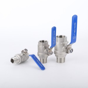 304 Stainless Steel 2PC Female Thread <strong>Ball</strong> <strong>Valve</strong> PT Full Port <strong>Ball</strong> <strong>Valve</strong> - Product Image 3