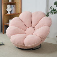 Pouf Fauteuil Confortable en Forme de Citrouille, Design Moderne de Haute Qualité, Écologique, Idéal pour Chambre, Appartement, Salon, Relaxation et Loisirs