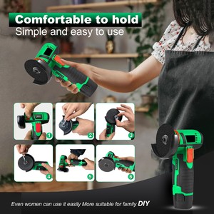 12V Cordless <b>Mini</b> Angle With Brushed Motor DIY Power Tools for Grinding Local US Warehouse CMG-<b>MINI</b>-2 Brushed Cordless <b>Mini</b> Grin - Product Image 6