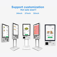 Masung mesin Kios layanan mandiri dalam ruangan, untuk tiket, Check-in, dan informasi Android Windows