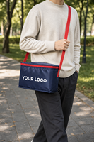 Sac isotherme personnalisé avec logo, réutilisable, grande capacité, sac fourre-tout souple, étanche, pour les courses, les pique-niques, le camping, en gros