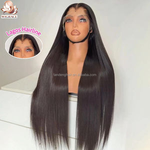 วิกผมตรงแบบไม่ต้องใช้กาว ความหนาแน่นสูง แบบ HD Swiss Lace Front <span class=keywords><strong>ผม</strong></span>เวียดนามแท้ 100%  จัดเรียงเกล็ดผม  วิกผมเส้นผมมนุษย์ - Product Image 1