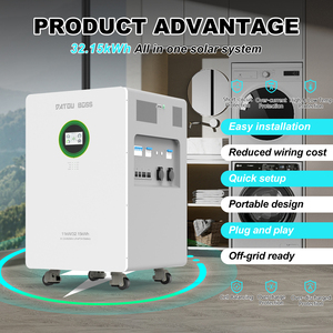 بطارية هجينة الكل في واحد V 628Ah 32.15KWh محول هجين 12kWh 16kwh 30kwh بطارية نظام تخزين الطاقة المنزلية - Product Image 3
