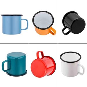 Tasses à café et à lait en émail blanc pour sublimation, 350ml, 500ml, 750ml, 1200ml, 3000ml – Idéales pour le camping – Offre spéciale Noël - Product Image 5
