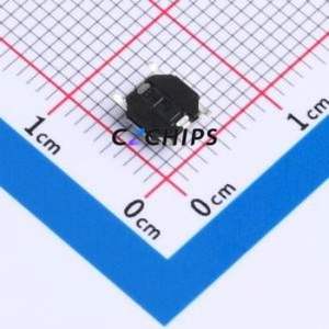 YTS1H0051CMG00 Tactile Switch SMD,5.2x5.2mm Switch Single Pole Single Throw Round Button 2.5N Vertical Mount - Product Image 2