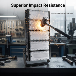 <span class=keywords><strong>Projecteur</strong></span> LED à mât haut pour terrains de sport et éclairage <span class=keywords><strong>extérieur</strong></span> 100W 200W 300W 400W 500W 600W - Product Image 4