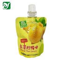 Pochette De Jus 60ml 80ml Stand Sac De Jus En Forme Personnalisée Imprimé Boisson Liquide Emballage Bec Poche