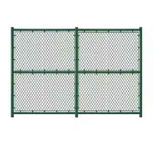 promotion 868 metal double loop brc wire fencing chain link mesh fence roll 7ft 3mm 75 mm V shape angel bar for football fie