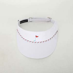 Gorra de Visera Deportiva con Logotipo Bordado Personalizado al por Mayor de Fábrica BSCI, Protección Solar UV, Secado Rápido, Visera Blanca para Golf - Product Image 6