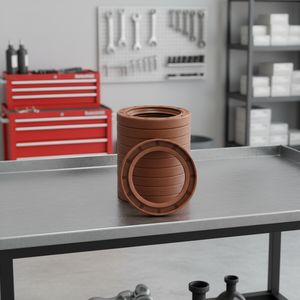 Sellos de Aceite NBR FKM TC/TG4, Material de Goma, Personalizables para Aplicaciones Automotrices, Tamaños Internos de 16 mm, Externos de 24-35 mm - Product Image 1