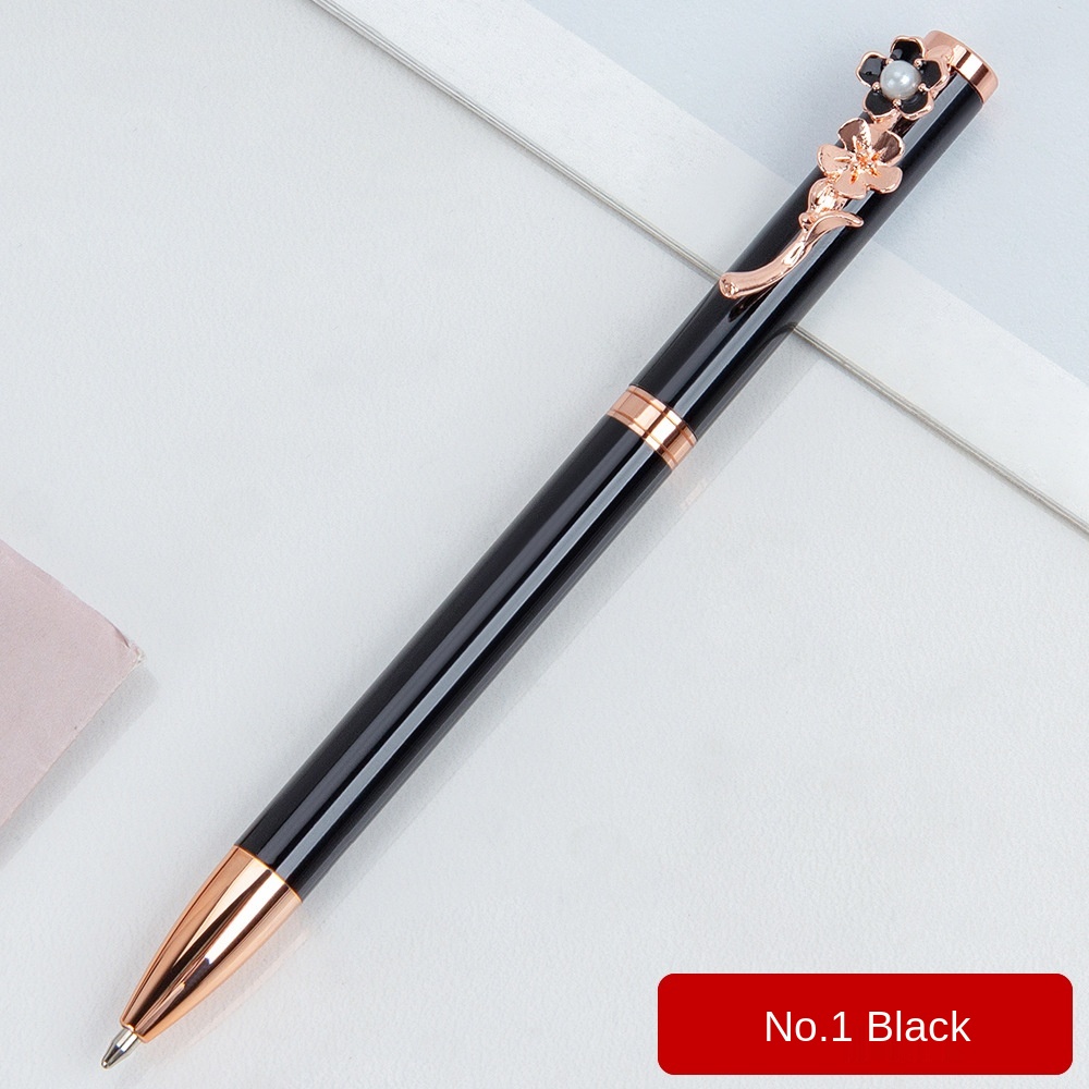 Non.1 noir (accessoires en or rose)