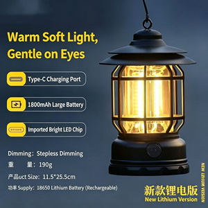 Portable LED Camping <b>Light</b> Survival Tent Hanging <b>Waterproof</b> Outdoor Custom - Product Image 5