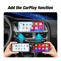 Interface sans fil CarPlay Android Auto pour Audi A8 2010-2017, boîte décodeur MMI 3G, module AirPlay Mirror Link, fonctions CarPlay
