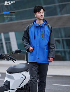 Imperméable et pantalon <span class=keywords><strong>de</strong></span> pluie costume veste unisexe randonnée à emporter cavalier prévention des tempêtes <span class=keywords><strong>de</strong></span> pluie <span class=keywords><strong>moto</strong></span> <span class=keywords><strong>Tiktok</strong></span> - Product Image 2