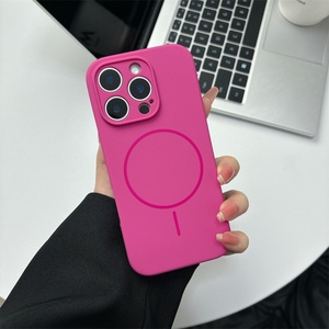 Nueva Funda Magnética de Silicona Líquida para iPhone 16 15 14 13 12 Pro y ProMax - Product Image 6