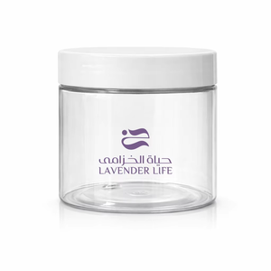 Gommage corporel en gros : Pot à capuchon blanc, scellé en aluminium, étiquette personnalisée, boîte pliante et cellophane pour les fournitures de beauté - Product Image 1