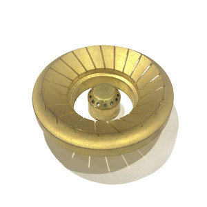 Repuestos para Estufa de Gas, Parte de la Cocina de Gas, Tapa de Quemador de Cobre Dorado/Latón/Acero, 90 mm, Repuestos para Quemador de Caldera - Product Image 4