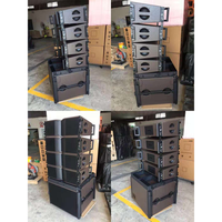 Sistema de Altavoces Line Array de 2 Vías LA-208 con Dos Altavoces de 8 Pulgadas, Altavoz de Largo Alcance para Conciertos, Altavoz Ultra Bass Individual de 18 Pulgadas