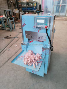 Máquina Cortadora de Carne Congelada Comercial de Alta Velocidad, Cortadora Automática de Carne de Res, Cordero y Tocino en Rollo, de Acero Inoxidable - Product Image 6