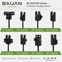 Sensor de Proximidad Óptico EE-SX672-WR, NPN PNP 12-24V, Tipo U, Sensor Fotoeléctrico