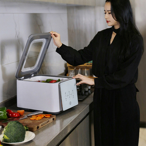 Purificateur de viande électrique de bureau pour la maison <span class=keywords><strong>Machine</strong></span> à <span class=keywords><strong>laver</strong></span> les fruits et légumes entièrement automatique et intelligente avec désinfection - Product Image 3
