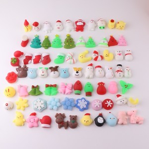 ชุดของเล่นคริสต์มาส 10 ชิ้น ของเล่นบีบคลายเครียด ซานตาคลอส ลูกบอลนุ่มเหนียว บีบแล้วคืนรูป โมจิโมจิ ของเล่นคลายเครียด - Product Image 3