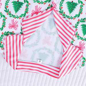 Piyama natal wanita, baju tidur lengan panjang untuk keluarga - Product Image 3