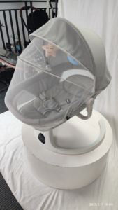 Pabrik gaya baru 5 in 1 bayi kursi goyang dengan musik getaran bayi ayunan Portabel bayi lipat tempat tidur goyang bayi - Product Image 4